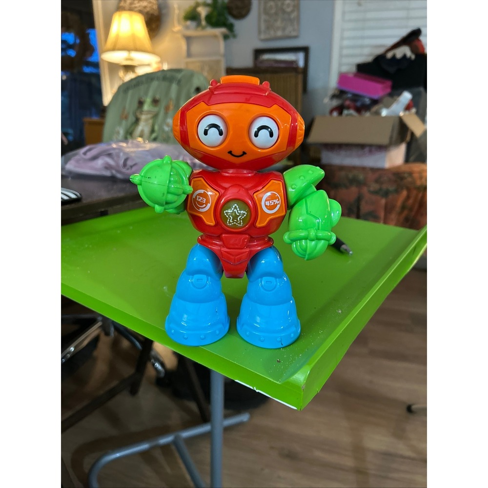Learning Resources Tally the Robot Interactive Counting Math Toy Preschool Red